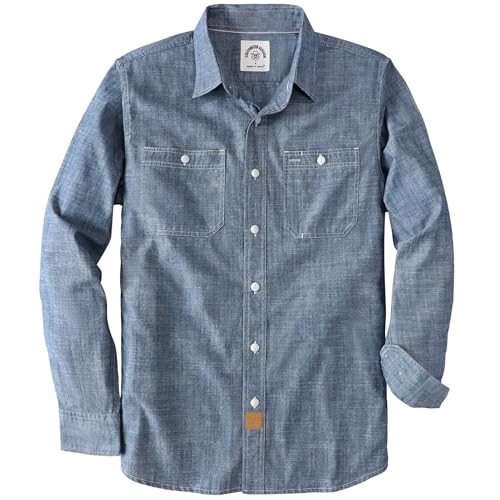 ジャケット・アウター visvim DUGOUT CHAMBRAY DOWN L/S 2 GREY VISVIM 25SS DUGOUT CHAMBRAY DOWN L/S | 후루츠패밀리