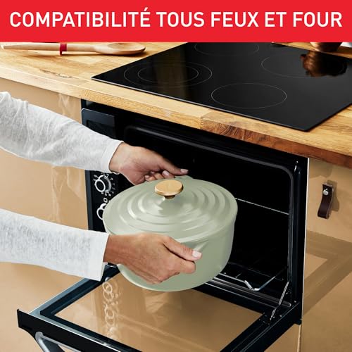 Cocotte légère alu 24 cm induction céramique Tefal – Image 7