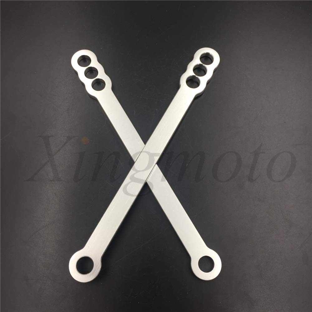 Maillons d'abaissement noirs pour 2003-2005 pour Kawasaki Zx-6R Zx600 Zx-6RR Zx-12R Zx1200