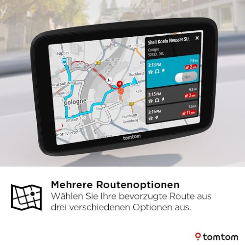 TomTom Pkw-Navi GO Classic Lite (6 Zoll, TomTom Traffic, Karten-Updates für Europa inklusive, Updates über...