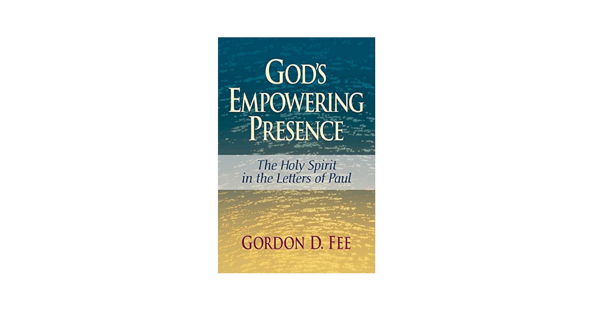 洋書GordonD. Fee God's Empowering Presence God's Empowering Presence: The Holy Spirit in the by Gordon