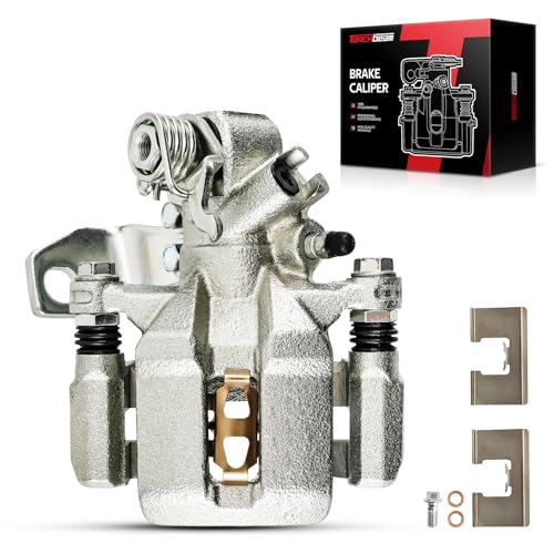 Image of Torchbeam Rear Brake Caliper Right for Honda 2006-2015 Civic 1.8L, Honda 2006-2011 Civic 2.0L, Honda 2012-2015 Civic 2.4L, Rear Right Caliper Replace # 19B3298