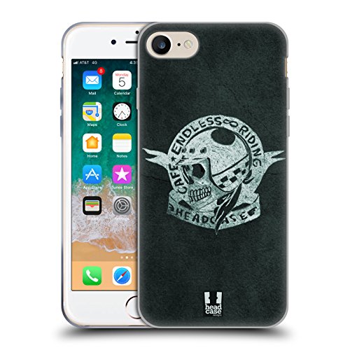 Coque Militaire iPhone SE MagSafe Protection Gel Anti-Choc Cafe Racer