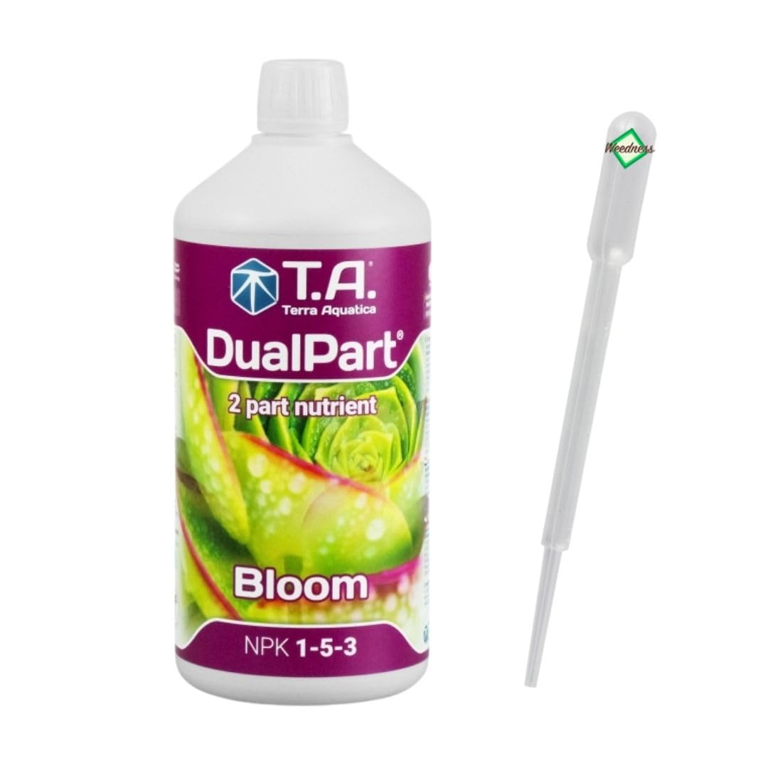Weedness GHE FloraDuo Bloom 5 Liter - Grow Dünger Naturdünger Bio Zimmerpflanzen Tomaten Gurken Flüssigdünger Organischer