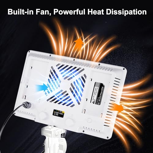 Image of Yctze LED Video Panel Light 100W Bi Color 2500K-9900K CRI TLCI 95+ APP Light Streaming