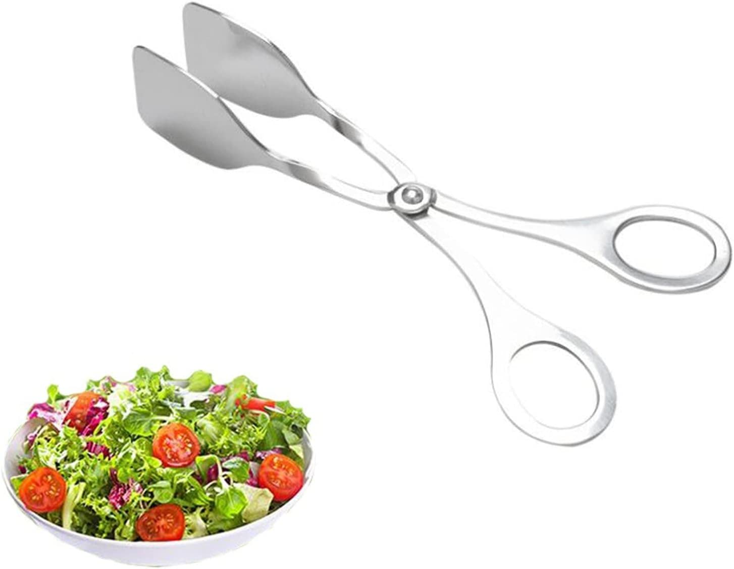 Pinzas de Acero Inoxidable para Alimentos, Utensilios para Servir, Pinzas para ensaladas, Accesorios de Cocina, Pinzas para bufé de Barbacoa