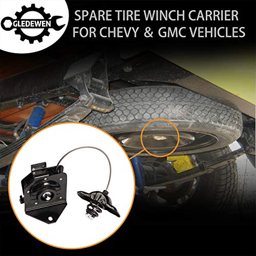 Spare Tire Hoist Spare Tire Winch Carrier for 19992017 Chevy