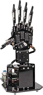 robot arm Robotic visual recognition dexterous hands programmable robotic palm somatosensory control recognition tracking (Color : Left hand, Size : 8G Motherboards)
