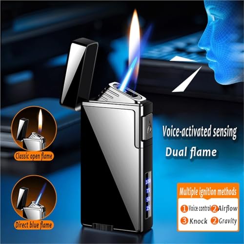 Encendedor Torch Smart Deluxe Control Voz Dual Llama miniatura 2