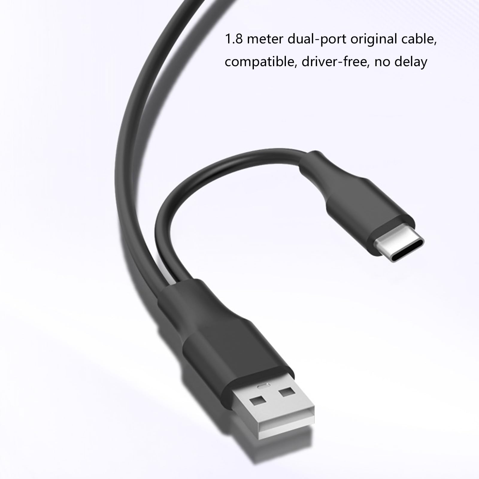 Microfono a condensatore USB con risoluzione con campionamento uditivo a 24 bit e funzione auricolare Pickup professionale per podcast