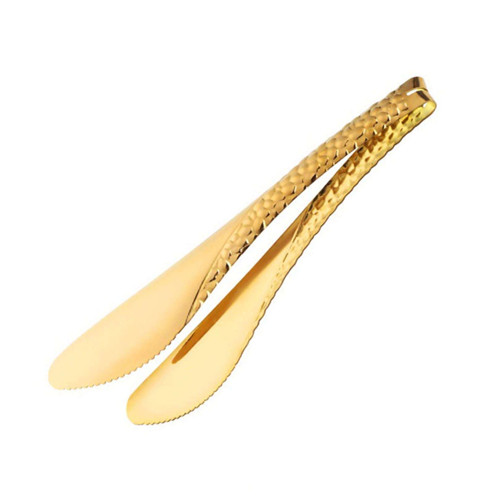 Pinzas para Ensalada, Pinzas para Pan de Acero Inoxidable, Utensilios de Cocina Dorados, Herramientas para Servir ensaladas, Pinzas para repostería, Buffet, Barbacoa