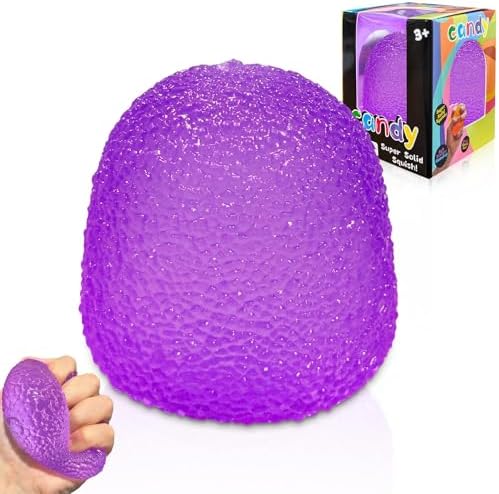Stressabbau Fidget Ball Anti Stress Spielzeug Stressbälle für Kinder & Erwachsene Unterstützt Stressabbau in Büro, für Linderung von Angst & Geschenk für die Party (Lila)