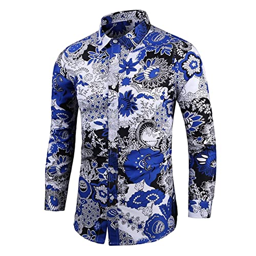 Chemise à fleurs décontractée noire et blanche idéale pour vos sorties estivales et terrasses