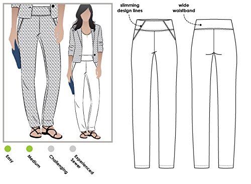 Style Arc Sewing Pattern - Beth Pant (Sizes 18-30)