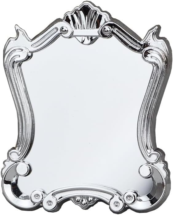 Miniature Wall Mirror, 1:12 Scale, Antique Accent Piece Design Mirrored Frame, Decorative Fashion Mirrors