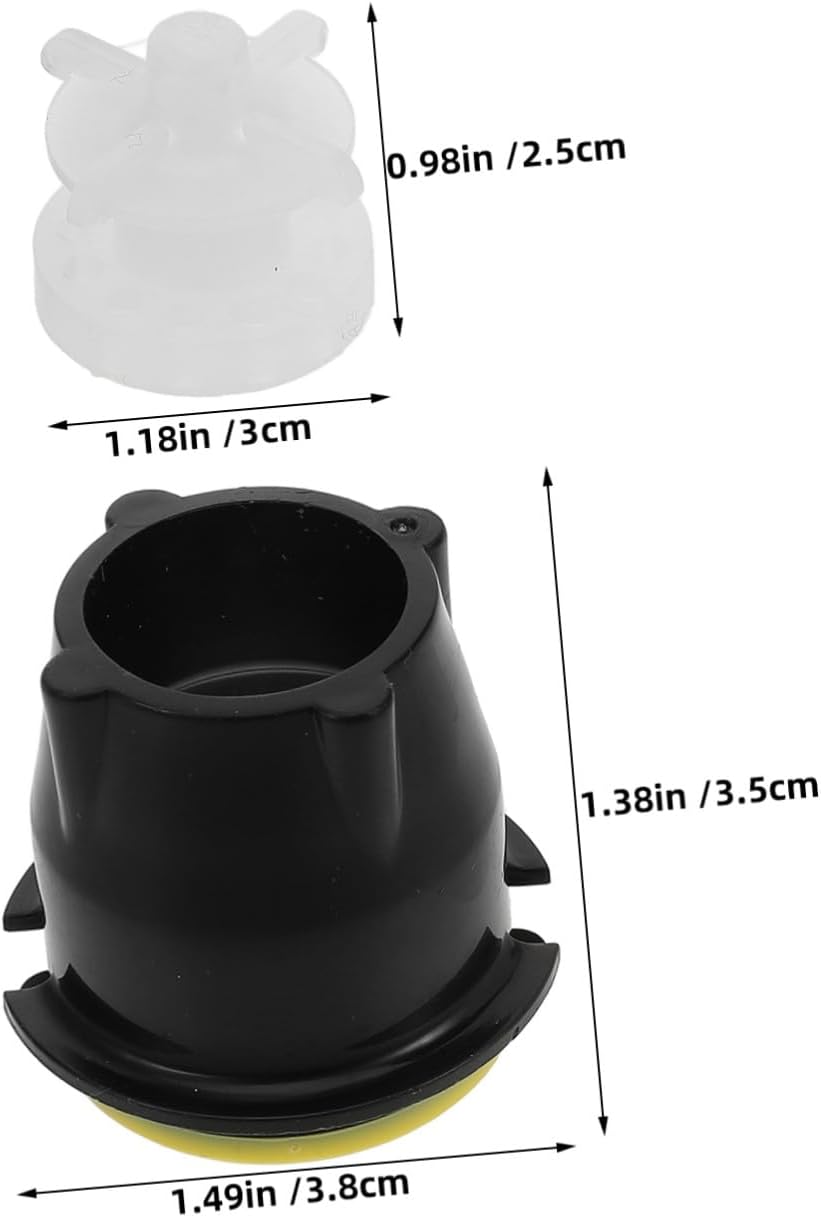 BESPORTBLE 2 Sets Soda Maker Valve Nozzle Replacement for Drink Machines and Dispensers, Silicone Material with Quick Installation and Wide Compatibility, for Juice Bar Maintenance