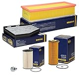 kraftstofffilter vw touran 2.0 tdi wechseln Inspektionspaket Filterset Kompatibel mit Audi A3 8P TT 8J Seat Altea 5P Leon 1P Skoda Octavia II 1Z3 1Z5 Suberb II 3T Yeti 5L VW Touran 1T Passat 3C EOS 1F TIguan 5N Touran 1T Scirocco 137 Golf Plus 5M