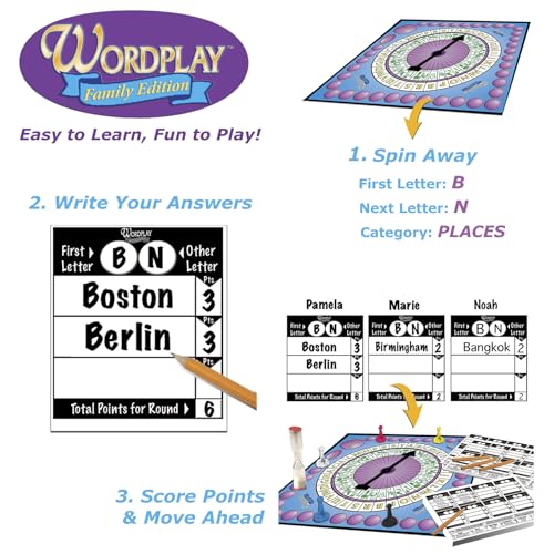 Wordplay juego de mesa de palabras para adultos y familia miniatura 4