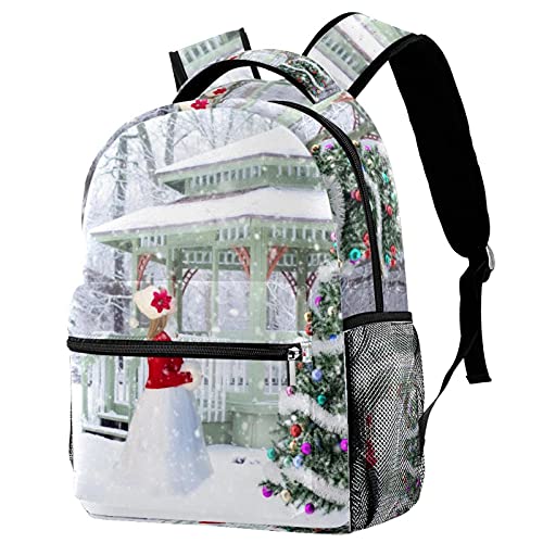Sac à dos décontracté ours polaires grand format idéal pour les cours et loisirs