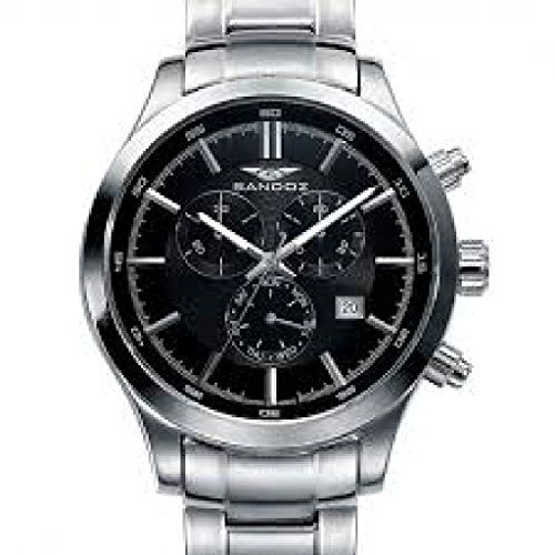 Sandoz 81383-57 - Reloj de Pulsera (Correa de Acero Inoxidable)