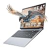 Computadora portátil FHD de 15.6 pulgadas, portátil Win 11 con Intel Dual-Core 4425Y, 16GB RAM 256GB SSD, portátil ligero para aprendizaje en línea de estudiantes, oficina en casa, negocios ligeros y entretenimiento
