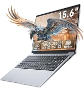 Tylvx 15.6" FHD Laptop Computer, 16GB RAM 256GB SSD, Win 11 Laptop with Dual-Core 4425Y,Lightweig...