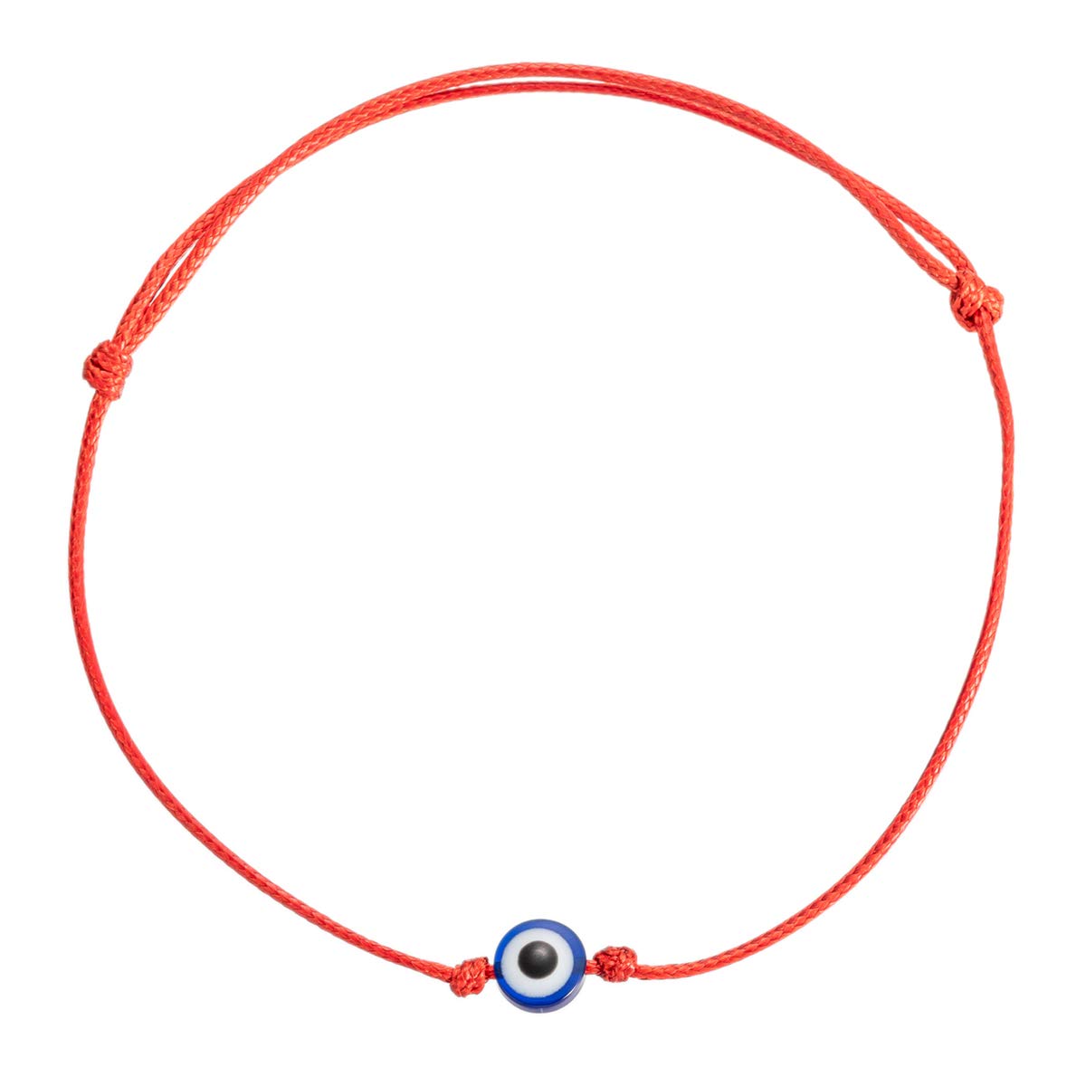 kelistom Evil Eye Anklet Bracelet for Women Men Teen Girls Boys Handmade Simple String Waterproof Ankle Bracelets for Women Minimalist Jewelry Adjustable