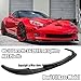 ZR1 Style ABS Plastic Primer Black Front Bumper Lower Lip Splitter for 2005-2013 Chevrolet Corvette C6 Z06 | Grand Sport