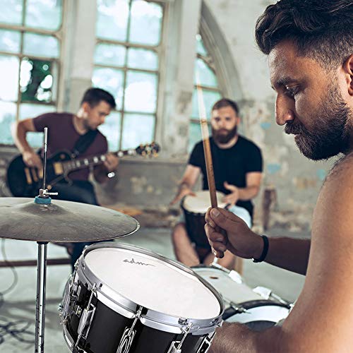 Adm 14"X 5.5" Student Snare Drum Set, Kids Snare Drum Beginner Kit With Stand, Drum Mute Pad, Strap, Drum Sticks, Drum Keys #TOP6