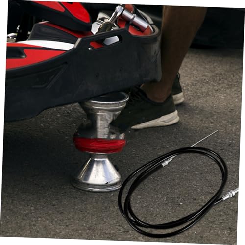 Cable de acelerador para kart kit de resortes de acero accesorio de repuesto 3