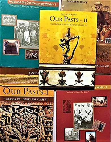 AMAXING NCERT BOOK STORE History Book Set Class-6 To Class-10 (Set Of 5 book) For Upsc/IAS Civil service exam 2025-26 Edition