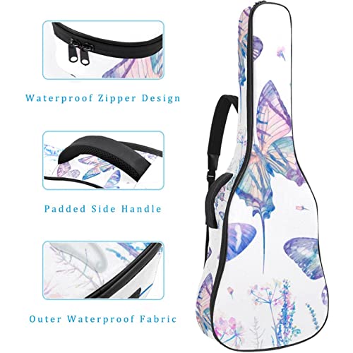 Sac à dos pour guitare acoustique protégeant de la pluie fine