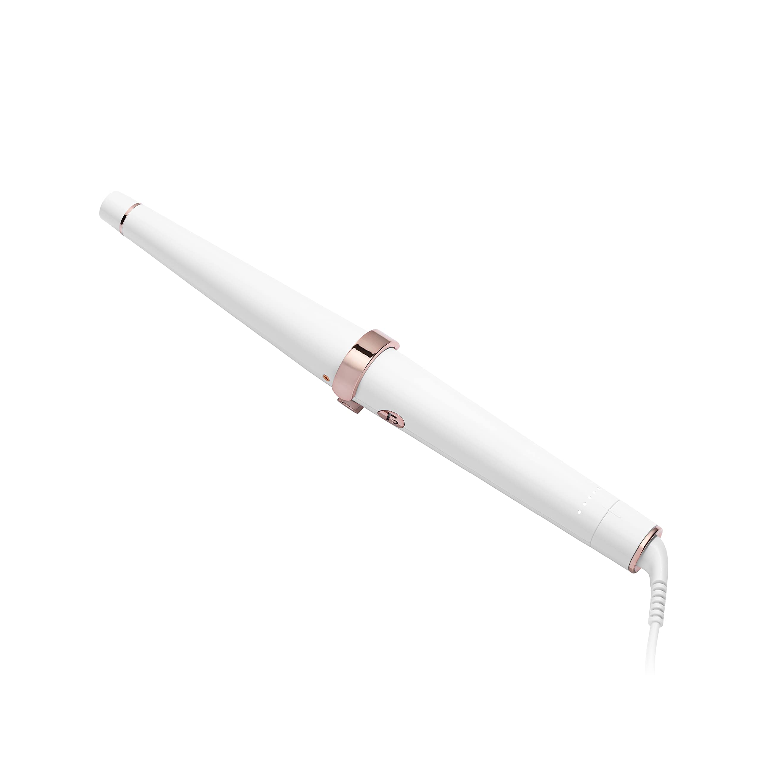 T3 SinglePass Wave Varilla de peinado cónica profesional de 32 mm-19 mm con 5 ajustes de calor y barril de cerámica de mezcla personalizada para obtener unas ondas relucientes y duraderas
