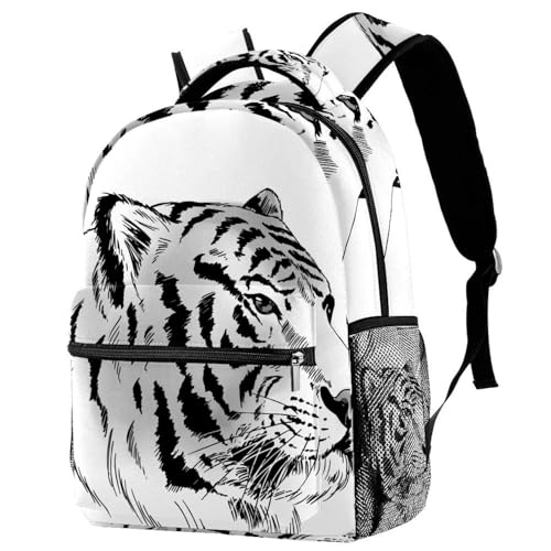 Sac à dos d'école multicolore pour livre et ordinateur portable