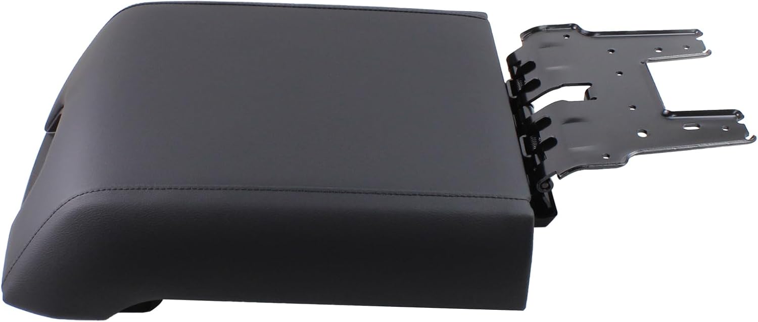 Center Console Lid with Hinge Spring for Ford F-150 2015-2020, F-250 Super Duty 2017, F-350 Super Duty 2017-2019, F-450 Super Duty 2017-2022