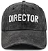 Director Gifts for Men Women, Funny Embroidered Film Director Baseball Cap Hat, Movie Maker, Mothers Fathers Day Birthday Gifts for Papa Dad Mom