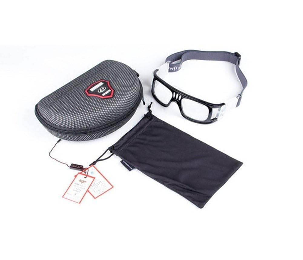 Sportbrille, Anti-Beschlag, Basketball, Sabberbrille, Schutzbrille für Herren und Damen, Jugendliche, Fußball, Hockey, Rugby