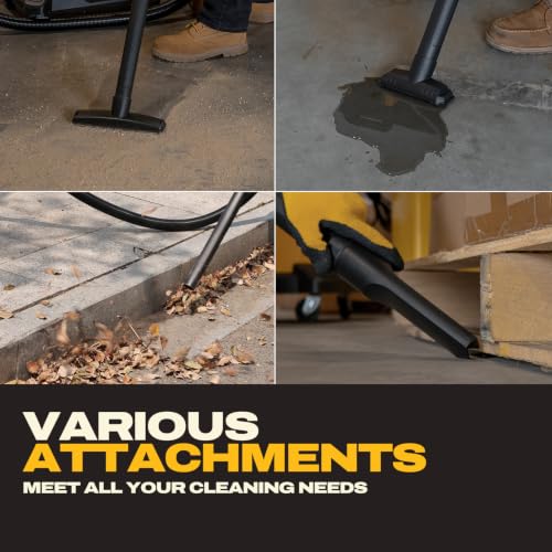 DEWALT 20V Cordless Shop Vac, AC/DC 9 Gal Wet Dry Vacuum Cleaner, Tool Only by DEWALT - Used condition - Image 8