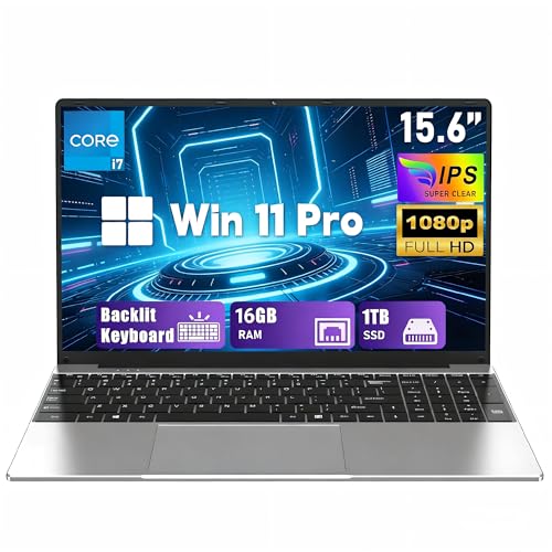 FUNYET Computer Portatile,2026 Portatil da 15,6 pollici, 16 GB di