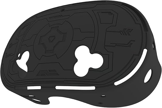 TPU Protective Case Cover for Meta Quest 3S VR Headset Accessories, Drop Prevention, Dustproof Host Case Shell Black