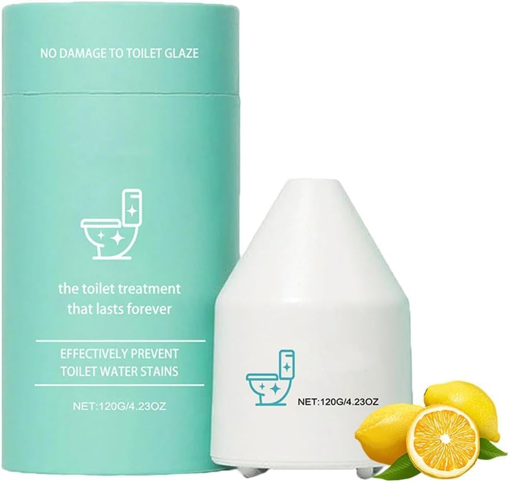 Limpiador de inodoros, refresca automáticamente los inodoros, sistema de limpieza profunda y continua, aroma fresco y reductor para el baño, eficiente y práctico