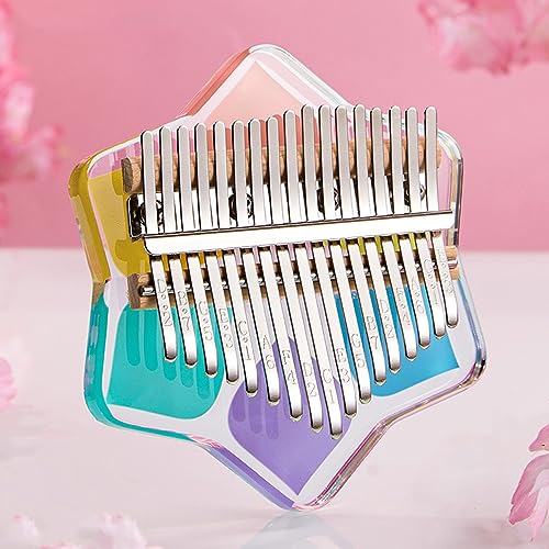 BMOZRM(ȂU) Jo 21 L[ AN  ewsAm y ̌` TsAm `[jOc[t L[obO (Color : E, Size : 17 keys)