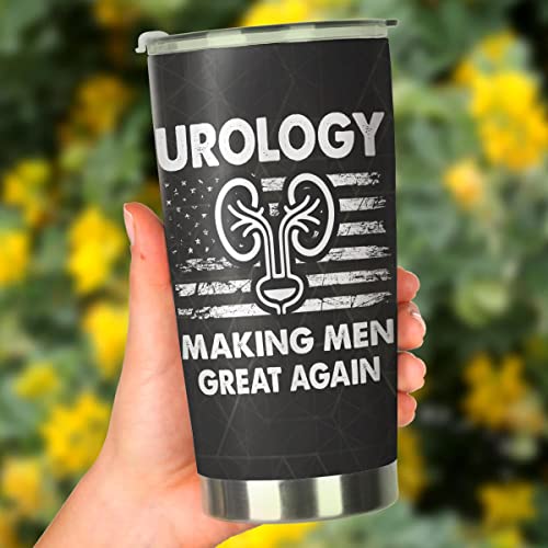 Medroc Urologist Tumbler Stainless Steel 20Oz, Making Men Great Size Matters Urologist Gift For Birthday Christmas, National Doctor's Day Urology Week Gifts For Men Women, Urology Doctor Tumbler Wrap #TOP1