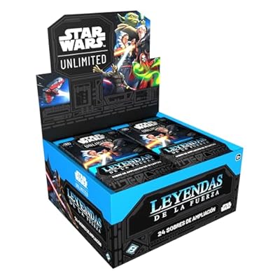 Fantasy Flight Games Asmodee FFG Star Wars Unlimited Juego Coleccionables Leyendas de la Fuerza, 24 Sobres de 16 Cartas, TCG a Partir de 12 Años, para 2 Jugadores, Español, Multicolor SWH0502ES | Ya disponible en tu tienda friki favorita! En mundofriki.es!