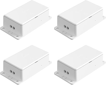SONOFF Basic-1GS Gen5 Matter Wi-Fi Smart Switch, Needs Neutral Wire, DIY Module for Smart Home Automation Solution, Compatible with Apple Home, Alexa and Google Home, No Hub Required, White, 4 Pack