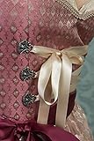 Edelnice Trachtenmode Exklusives Designer Stehkragen Midi Dirndl Diana inkl. Spitzen Dirndlschürze - 5