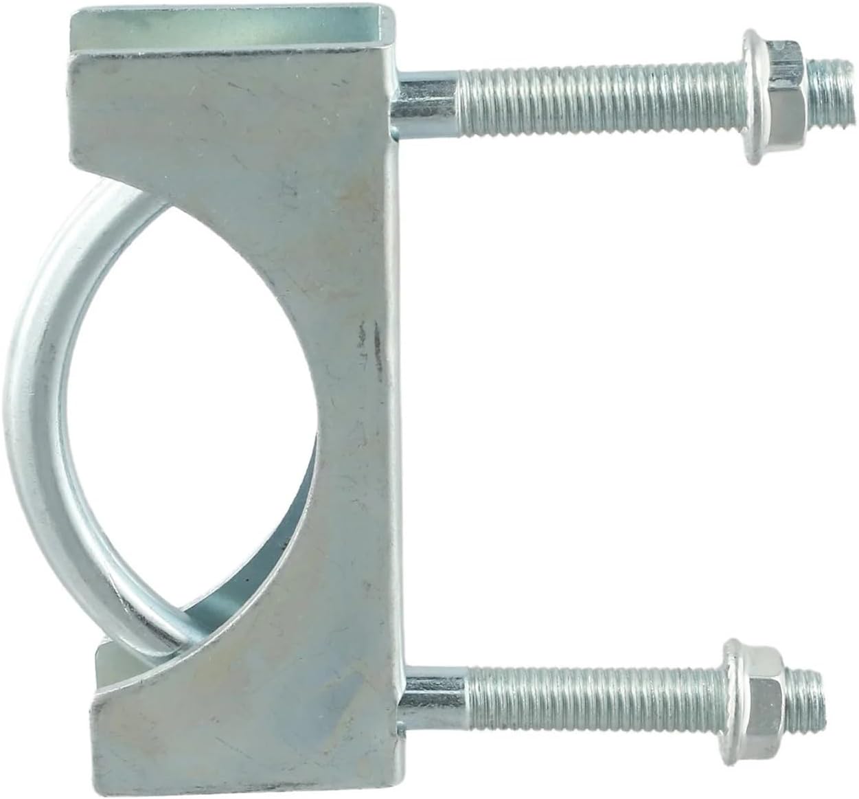 Exhaust Clamp 6pcs Adjustable Belt Clamp - Metal, Suitable For Automotive Exhaust Systems And Pipes