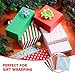 Joiedomi 150 Sheets Christmas Tissue Paper Assorted Design; Easy and Fast Gift Wrapping Accessory Perfect for present Boxes, Xmas Gift Wrapping Bags and Wine Bottles