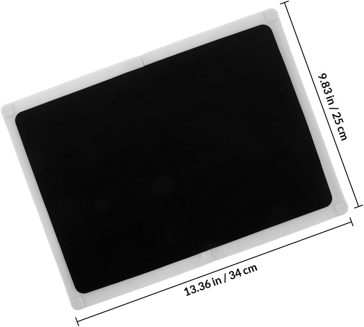 DOITOOL Reusable Taekwondo Breaking Board with Safety Protection and Sturdy Abs Eva Material, for Martial Arts Training and Kickboxing Practice, Black Color Target Board