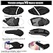 Guantes de Invierno A Prueba de Viento Pantalla Táctil Antideslizante para Moto...